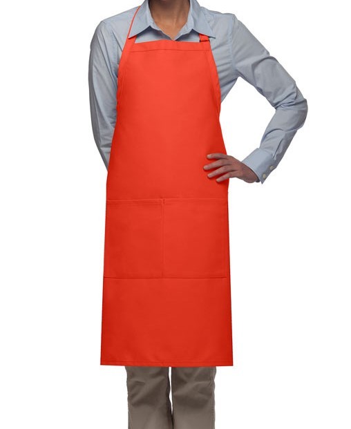 Cover Up Aprons in Orange